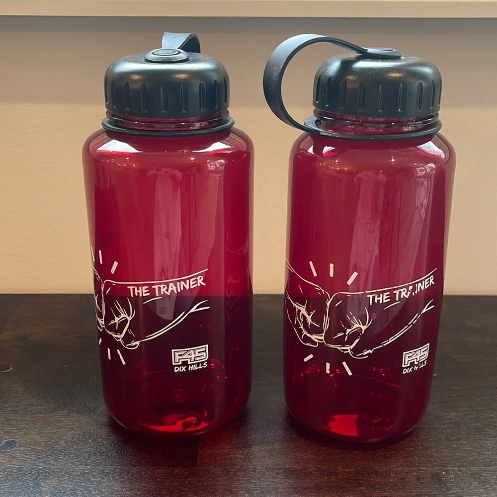F45 “Beat the Trainer) water bottles (2)